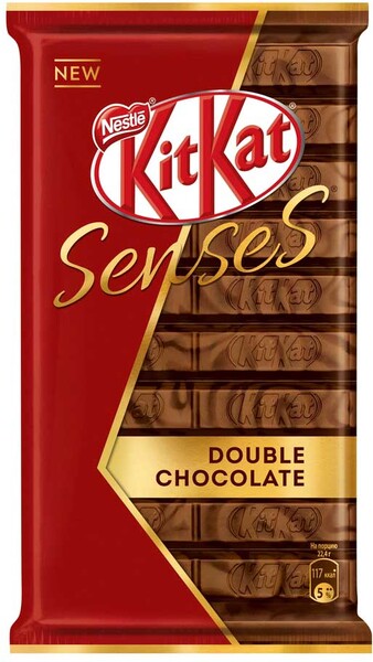 Шоколад Nestle KitKat Senses Double Chocolate 112г
