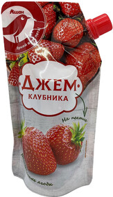 Джем АШАН клубничный, 270 г