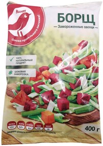 Борщ АШАН замороженный, 400 г