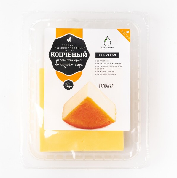 Сыр веганский Копченый, Volko Molko - 180 г