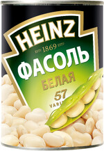 Фасоль Heinz белая в собственном соку 400 г