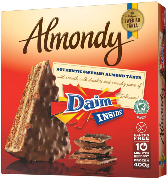 Торт ALMONDY Daim, 1000г X 1 штука