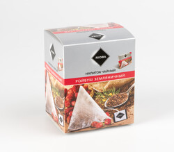 Чайный напиток Rioba Ройбуш земляничный в пакетиках 2 г 20 шт