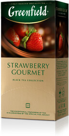 Чай Greenfield Strawberry Gourmet черный 25 пакетиков по 1.5 г