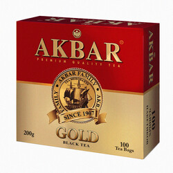 Чай черный Akbar Gold 100 пак