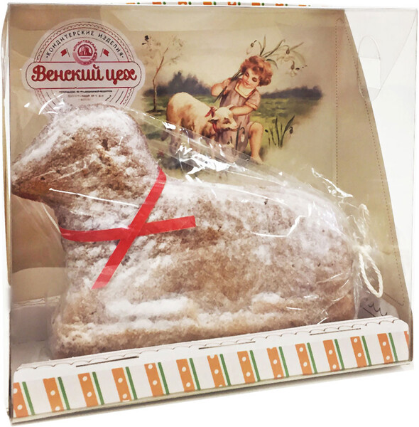 Кекс «Венский Цех» Пасхальный Агнец, 350 г