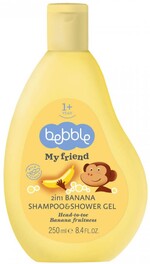 Шампунь-гель детский Bebble My Friend с ароматом банана от 1 года 295 г