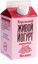 Йогурт живой Малина 2,5% жир., 450г