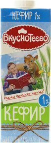 Кефир Вкуснотеево 1% 1 кг