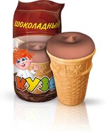 Мороженое РосФрост КУЗЯ шоколад Стакан, 0.07кг