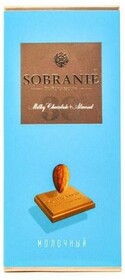 Кондитерские изделия Sobranie шоколад Молочный с орехами 90 гр. картон (6)