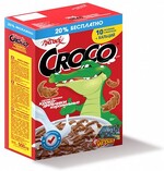 Сухой завтрак Krosby Croco Крокодильчики карамельные из зернового сырья