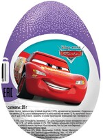 Шоколадное яйцо Конфитрейд Шоки-Токи Тачки с игрушкой