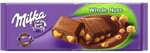 Шоколад Milka Whole Nuts, 270 гр., флоу-пак