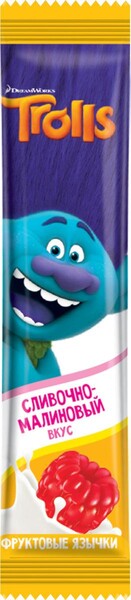 Конфеты Конфитрейд жевательная Trolls Фруктовые язычки