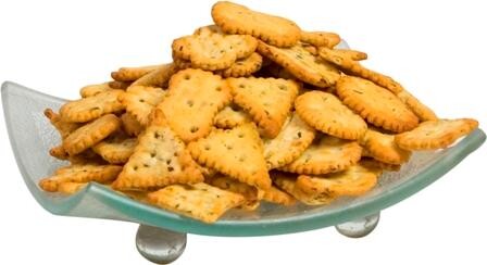 Крекер Кузнецкий с луком и петрушкой, Визит, 400 гр., флоу-пак