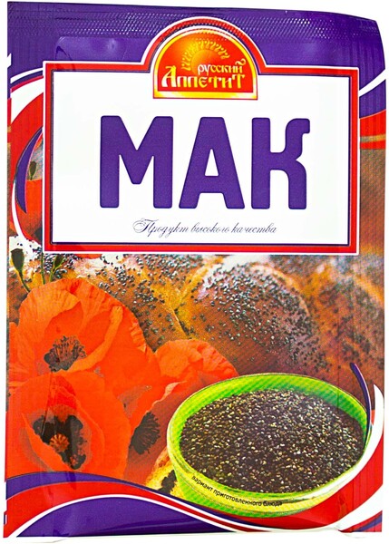 Бакалея Русский аппетит Мак 10 гр.