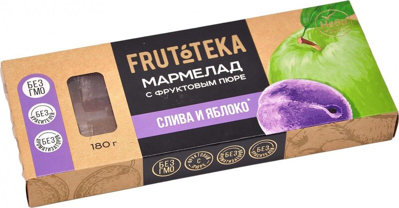 Мармелад Frutoteka Ассорти фруктовое 180г