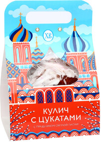 Кекс «Тирольские» Весенний с цукатами Круг, 500 г