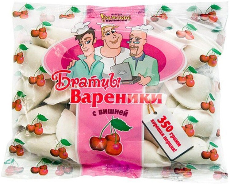 Вареники Братцы Вареники с вишней 350 г