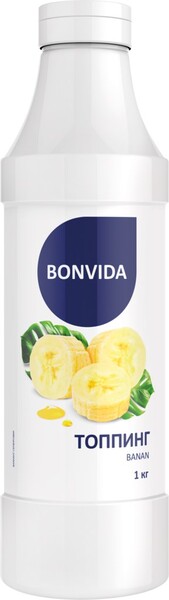 Топпинг BONVIDA со вкусом Банан 1л