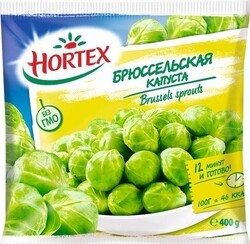 Брюссельская капуста Hortex замороженная 400 г