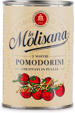 Томаты La Molisana черри в томатном соке 400г ж/б Италия
