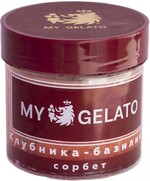 Мороженое My Gelato Сорбет Клубника-базилик 90 г