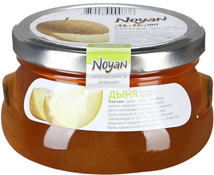 Варенье из дыни экстра Noyan, 450 гр., стекло