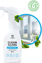 Средство для мытья стёкол и зеркал Grass CLEAN PROFESSIONAL 600 мл., ПЭТ