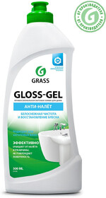 Чистящее средство для ванной комнаты Grass «Gloss gel» Анти-налет, 500 мл