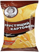 «Хрустящий картофель», чипсы со вкусом сыра, 160 г