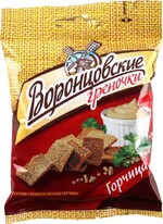 Сухарики-гренки Воронцовские со вкусом Горчицы, 0.06кг