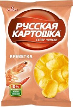 Чипсы Русская картошка картофельные со вкусом креветки 150 г