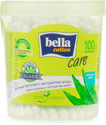 Ватные палочки Bella Cotton Care с экстрактом алоэ, 100 шт