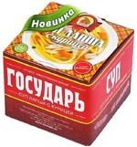 Суп Лапша с курицей ГОСУДАРЬ замороженный, 0.25кг