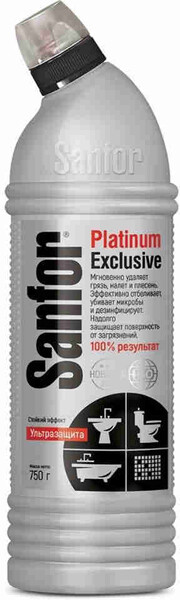 Средство для чистки Sanfor Platinum Exclusive универсальное, 750 мл