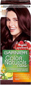 Краска для волос Garnier Color Naturals, оттенок 3.61 сочная ежевика