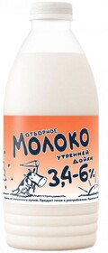 Молоко «Нашей дойки» Утренней Дойки цельное 3,4-6,0%, 930 мл