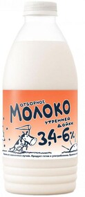 Молоко «Нашей дойки» Утренней Дойки цельное 3,4-6,0%, 930 мл