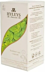 Чай Гармония Природы зеленый с мятой 25 пакетиков Hyleys