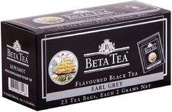 Чай Beta Tea Earl Grey черный в пакетиках