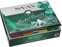 Чай травяной Svay Herbal Variety 48 пирамидок в ассортименте