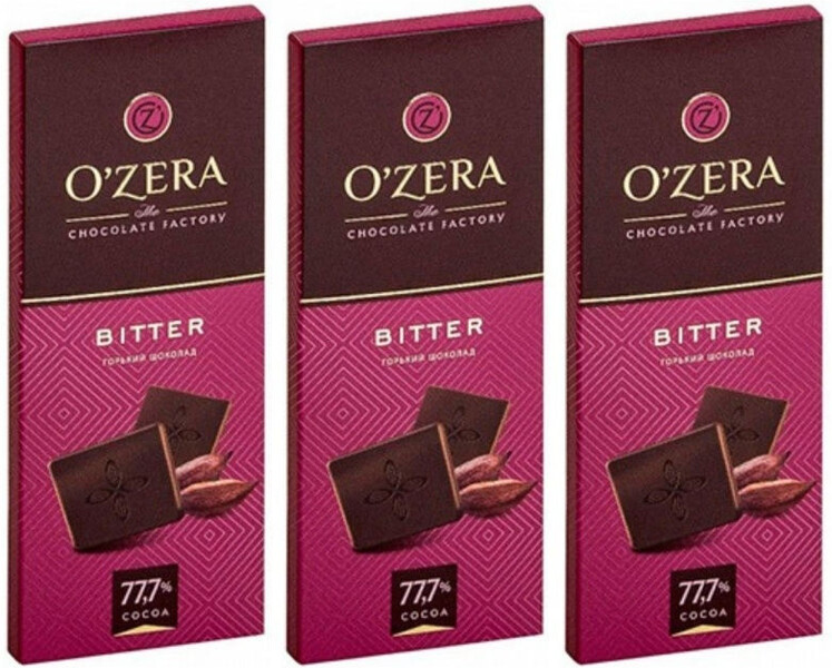Шоколад горький Bitter марки 