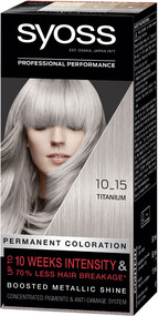 Краска для волос SYOSS 10-15 Титановый, 115мл