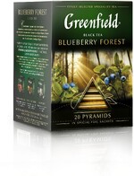 Чай Greenfield Blueberry Forest черный 20 пакетиков по 1.8 г
