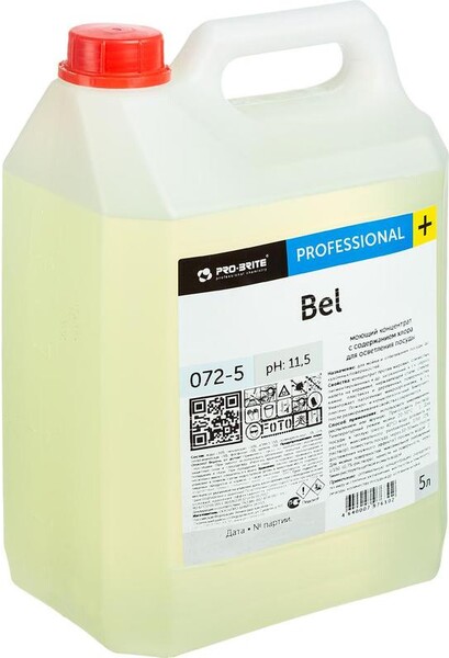 Моющее средство с отбеливающим эффектом Pro-Brite Bel 5 л (концентрат)