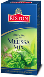 Чай зеленый Riston Melissa Mix 25 пакетов 50 гр
