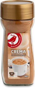 Кофе растворимый АШАН Crema, 160 г
