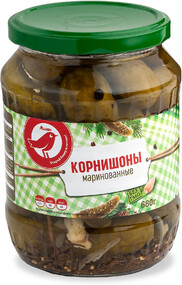 Корнишоны АШАН маринованные, 680 г